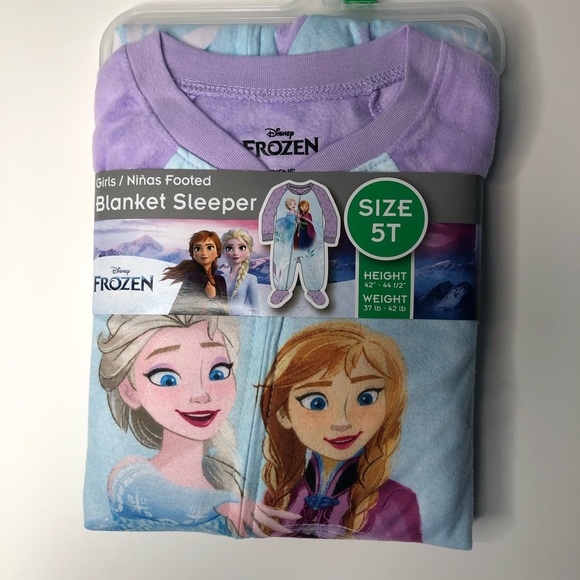 Disney's Frozen Blanket Sleeper Size 12M-5T - Picture 10 of 12